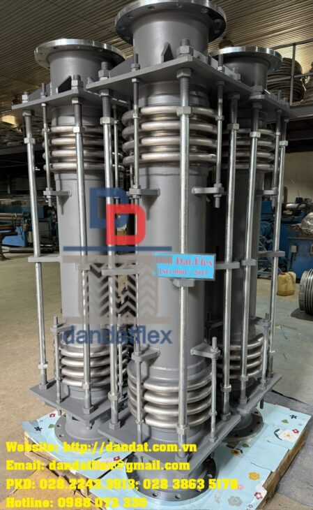 KHỚP NỐI MỀM INOX – GIẢI PHÁP CHỐNG RUNG, BÙ GIÃN NỞ CHO ĐƯỜNG ỐNG