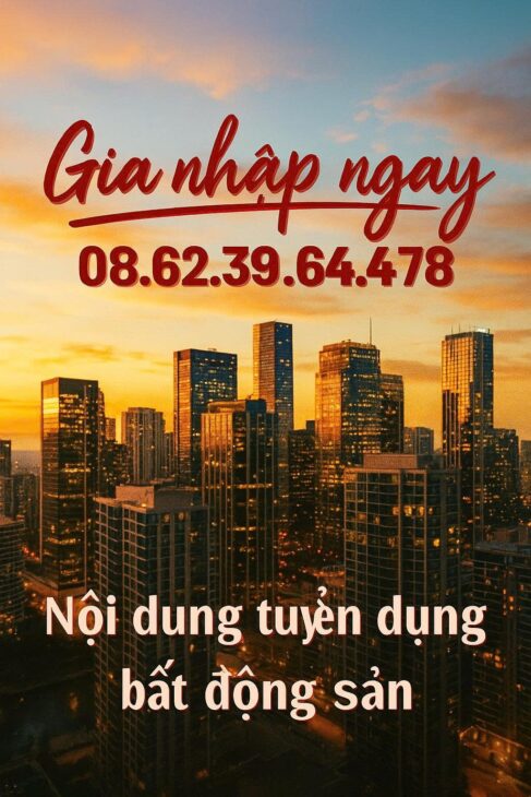 Lập Đội Nhóm Bất Động Sản Hòa Lạc– Cùng Kiếm Tiền Triệu Mỗi Ngày Từ BĐS