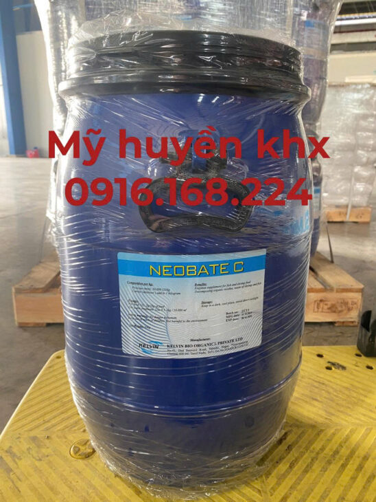 NEOBATE C – ENZYME XỬ LÝ NƯỚC ĐẬM ĐẶC Giải pháp hiệu quả làm sạch đáy ao – khử mùi hôi