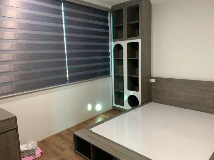 🏡 Bán nhà mới kính cong ngay sau Big C Long Biên – 45m² – MT 5m – Ô TÔ TRÁNH – FULL NỘI THẤT –