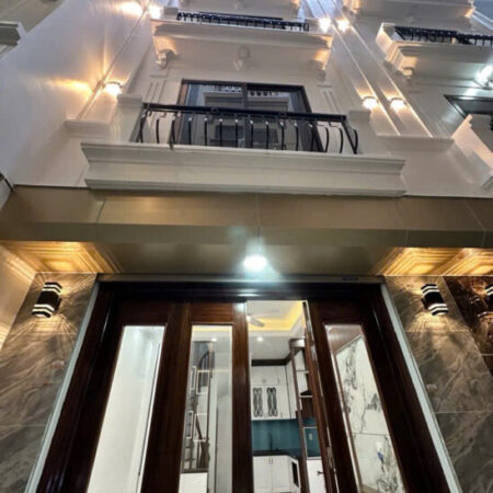 🏡 BÁN nhà XUÂN ĐỖ – long biên 32M² – MT 4,2M – NGÕ Ô TÔ TRÁNH – NHÀ MỚI 5 TẦNG – GẦN AEON LONG