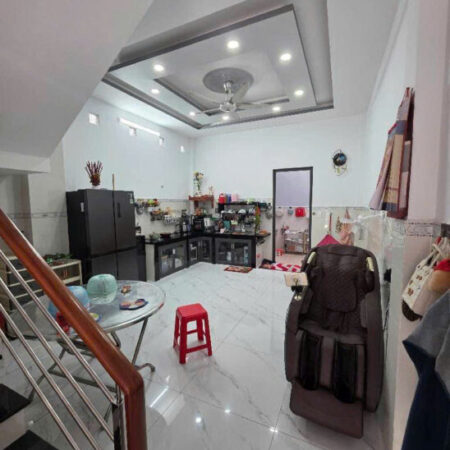 🔥BÁN NHÀ 4 tầng – 4.5 x 13m –SHR – HẺM XE HƠI – gần Hà Huy Giáp , Q12 – CHỈ NHỈNH 4 TỶ🔥