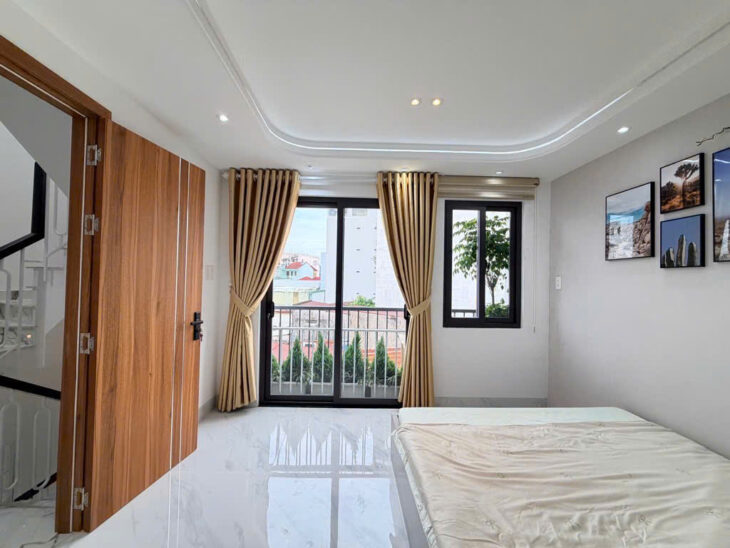 🔥NHÀ XÂY MỚI – 1 CĂN RA Ô TÔ TRÁNH – LÊ ĐỨC THỌ P. AN HỘI ĐÔNG (P16 GÒ VẤP) – 4 TẦNG 9×4.1M – HOÀN