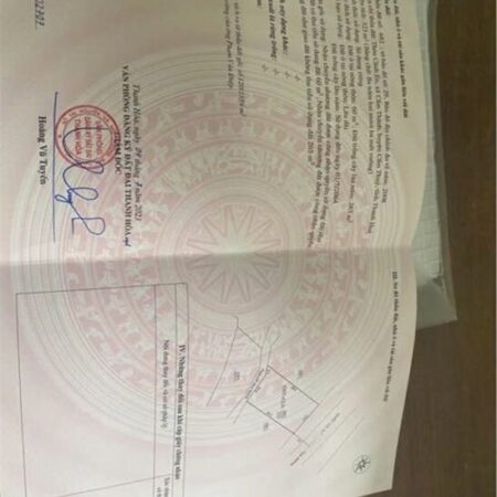 HOT HOT – CẦN BÁN LÔ ĐẤT VỊ TRÍ ĐẸP TẠI Xã Cẩm Thành, Huyện Cẩm Thủy, Tỉnh Thanh Hóa.