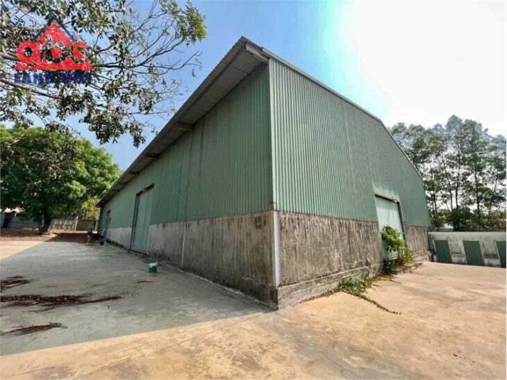 XT413 cho thuê nhà xưởng và đất rộng 4000m2, kết cấu xưởng kiên cố xa khu dân cư