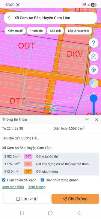 Lô Đất Đẹp – Giá Tốt – Cần Bán Tại Xã Cam An Bắc, Cam Lâm, Khánh Hòa