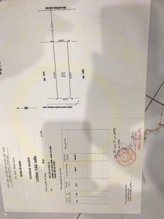 Bán nhà 1 tầng mặt đường Trại Lẻ – Vỉa hè 6m – Vị trí đẹp không quy hoạch