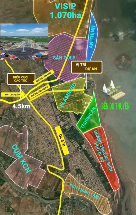 Lô đất ngay sát hàng loạt khu công nghiệp và nghỉ dưỡng giá từ hơn 1 tỷ
