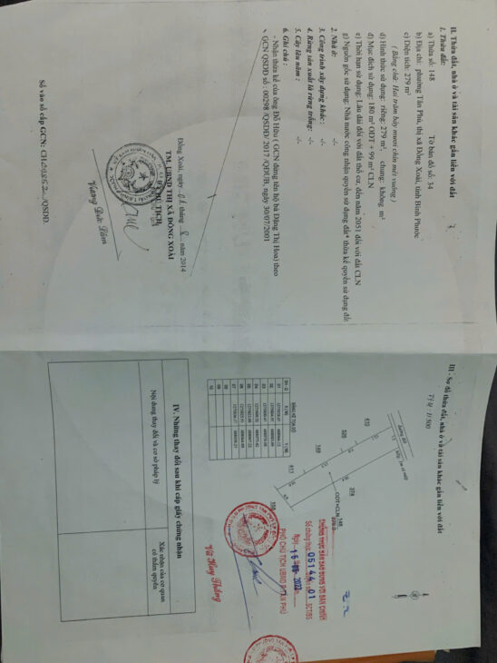 CHÍNH CHỦ BÁN ĐẤT ĐẸP TẶNG THÊM NHÀ CẤP 4– VỊ TRÍ TRUNG TÂM ĐỒNG XOÀI, BÌNH PHƯỚC