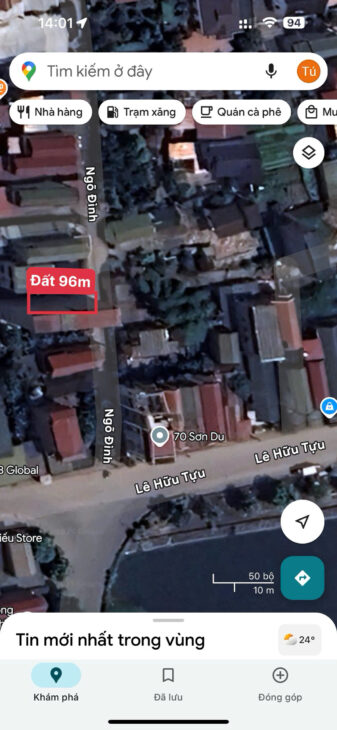 BÁN ĐẤT 96m2 SƠN DU, NGUYÊN KHÊ, ĐÔNG ANH – GẦN VÕ NGUYÊN GIÁP – 💰💰 GIÁ 7X NHỎ