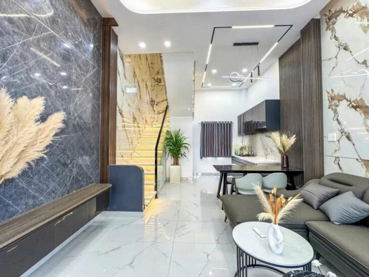 NHÀ XÂY MỚI, FULL NỘI THẤT – KHU VIP HƯƠNG LỘ 2 – BÌNH TÂN – HẺM 6M – DT 40M² – NHỈNH 4 TỶ