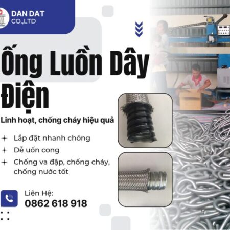 Ống Ruột Gà Lõi Thép/Ống Luồn Dây Điện – Giải Pháp Bảo Vệ Dây Điện Hiệu Quả, An Toàn Và Bền Bỉ