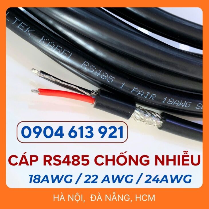 Cáp điều khiển RS485 22AWG 1 pair / 2pair Altek Kabel Hà Nội, Đà Nẵng , HCM