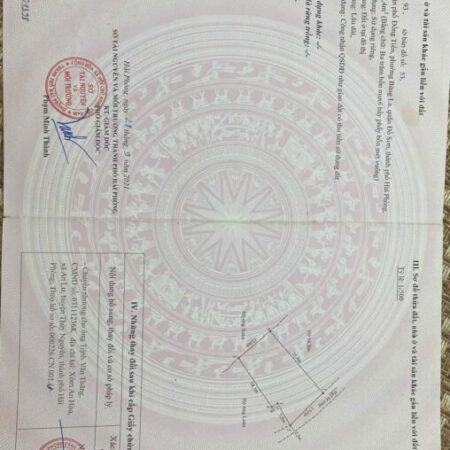 Lô đất lớn 347m² – TDP Đồng Tiến – Bàng La – giá chỉ nhỉnh 10tr/m² ZALO 0567 222 555