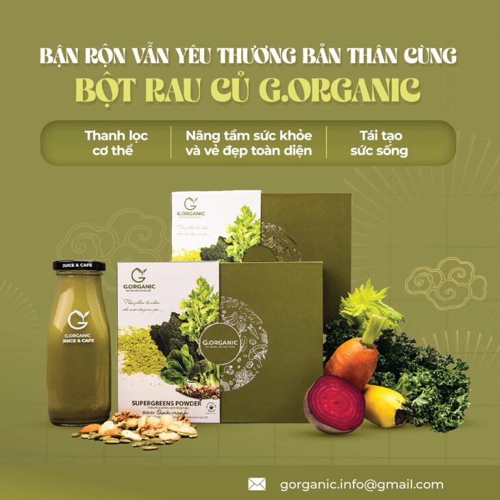 G.Organic – Từ tâm huyết cá nhân đến hệ sinh thái nông nghiệp
