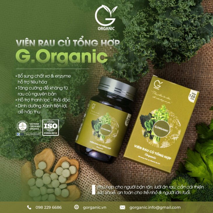 G.Organic – Vì sao sản phẩm hữu cơ thường có hạn sử dụng ngắn?