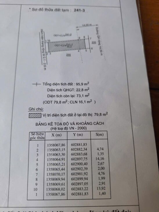 BÁN LÔ ĐẤT SÁT BIỂN HẺM BẮC SƠN, VĨNH HẢI, BẮC NHA TRANG