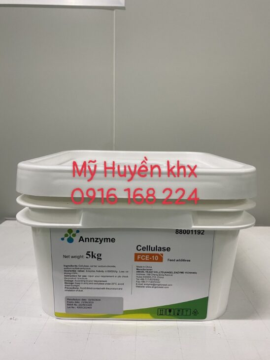 CELLULASE – enzyme phân giải chất sơ, tăng cường hấp thu dinh dưỡng và ổn định môi trường ao nuôi