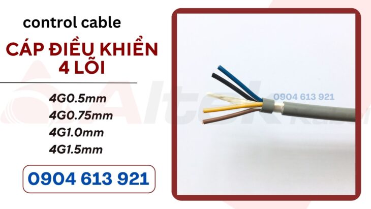 Báo Giá Cáp Điều Khiển 4 Lõi Altek Kabel Miền Trung Báo Giá Cáp Điều Khiển 4 Lõi Altek Kabel Miền Trung