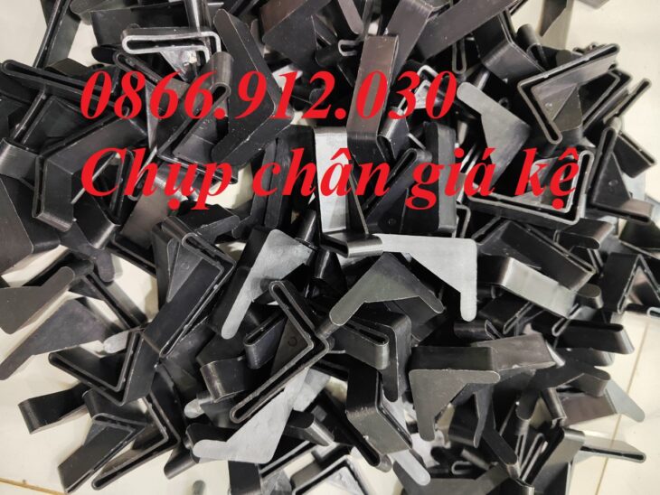 Chụp nhựa chân V cho bàn ghế, kệ sắt chữ V
