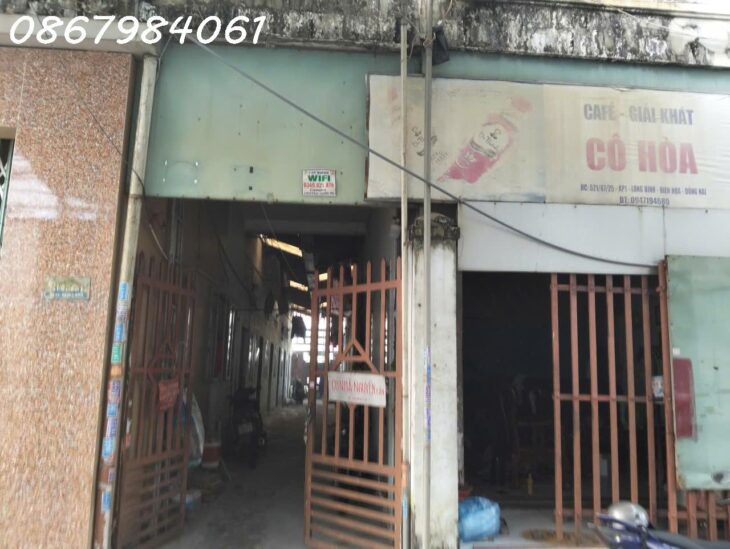 Bán 1 lô 2 nhà liền kề 1 trệt 1 lầu ( 2 sổ riêng ) Phường Long Bình, Biên Hòa, DT 246m2