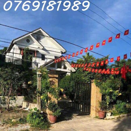 SIÊU PHẨM – NHÀ ĐẸP 2 TẦNG – KQH Thanh Lam, TP. Huế- không nhập lụt, DT 242m2, 4 tỷ 468 tr