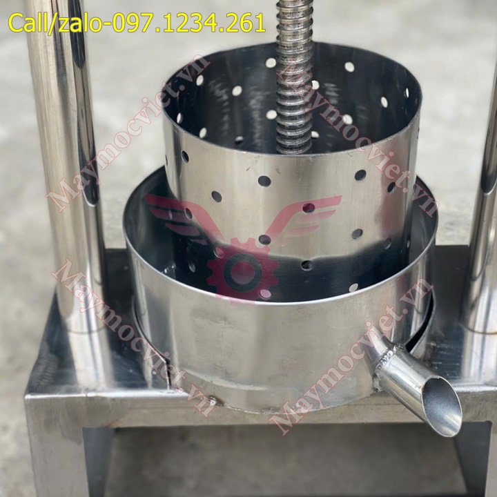 Thiết bị ép cốt dừa, tóp mỡ bằng tay VME141825 giá rẻ