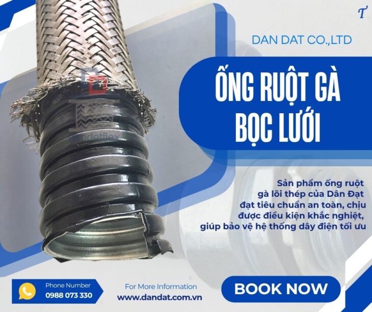 Ống ruột gà lõi thép/ Ống luồn dây điện/ Ống ruột gà luồn dây điện/ Ruột gà lõi thép bọc nhựa PVC