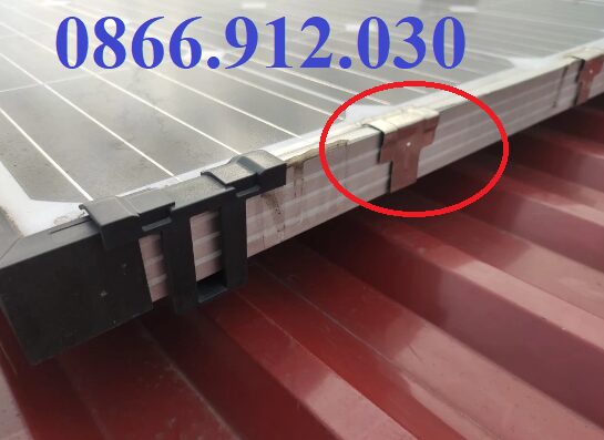 Kẹp thoát nước pin solar, giải pháp bảo vệ khung pin