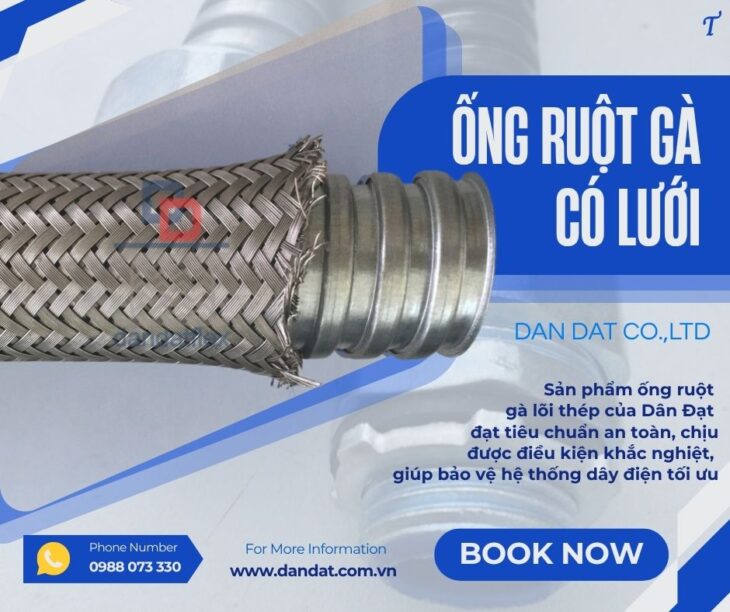 Ống ruột gà lõi thép/ Ống luồn dây điện/ Ống ruột gà luồn dây điện/ Ruột gà lõi thép bọc nhựa PVC