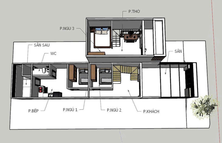 HẠ GIÁ GẤP GẤP – NHÀ 2 MẶT ĐƯỜNG, HẺM OTO PHƯỜNG NAM NHA TRANG.