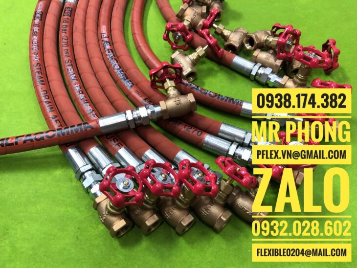 ống mềm dẫn hơi nóng-ống dẫn hơi nóng-ống mềm dẫn nước nóng-ống cao su dẫn nước nóng