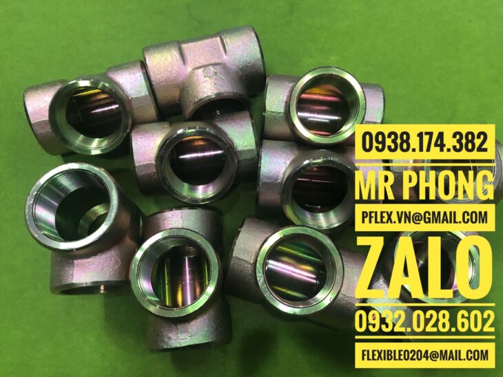 tê ren inox thủy lực – tê ren trong inox thủy lực- tê ren thép thủy lực-tê ren ngoài thủy lực