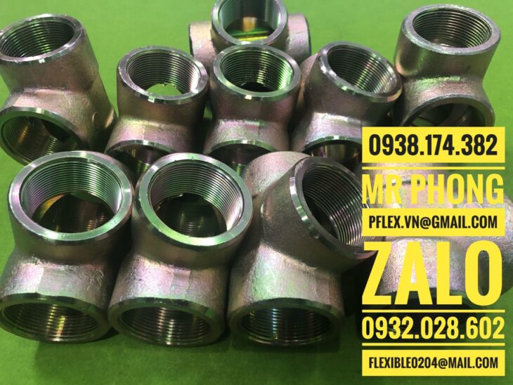 tê ren inox thủy lực – tê ren trong inox thủy lực- tê ren thép thủy lực-tê ren ngoài thủy lực