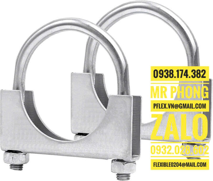 Cùm chữ U inox 304-Bảng giá cùm U Inox -Cùm inox 304 -Cùm U Inox 60 -Cùm chữ u 60