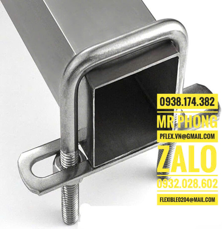 Cùm chữ U inox 304-Bảng giá cùm U Inox -Cùm inox 304 -Cùm U Inox 60 -Cùm chữ u 60