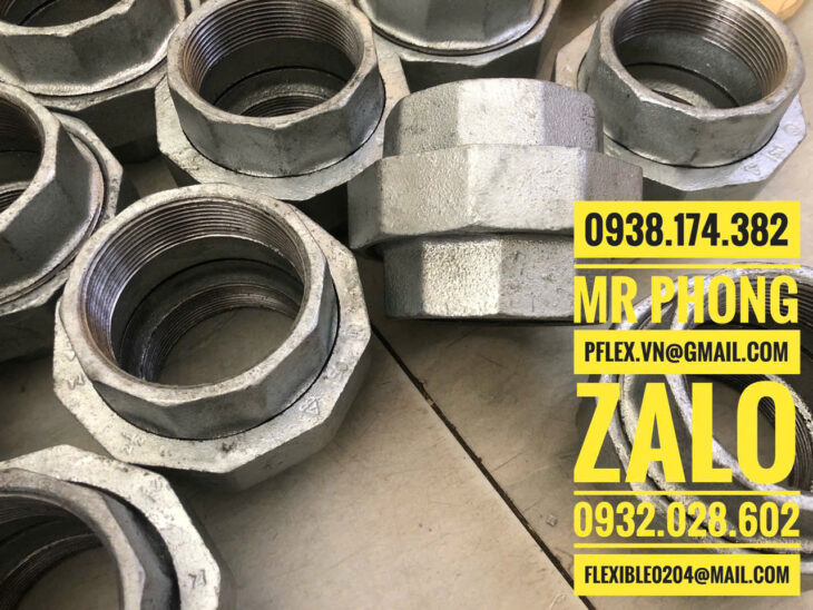 Rắc co ren trong gang kẽm-Rắc co ren trong áp lực-Rắc co ren trong inox-Rắc co ren trong thép