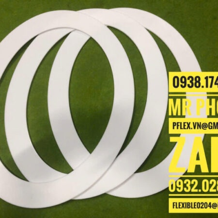 Ron mặt bích teflon -Gioăng teflon chịu nhiệt