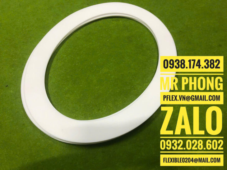 Ron mặt bích teflon -Gioăng teflon chịu nhiệt