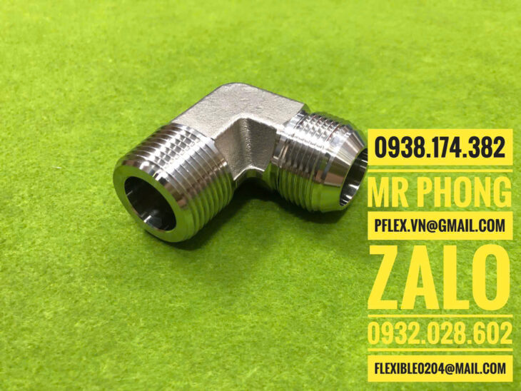 kép côn inox thủy lực-đầu nối kép côn thủy lực- kép côn lồi cong 90-kép côn lõm inox