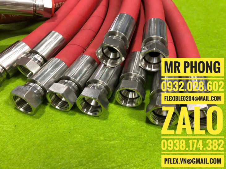 Ống dẫn hơi nóng Steam Hose italy-Ống dẫn hơi nóng- Ống mềm dẫn hơi nóng