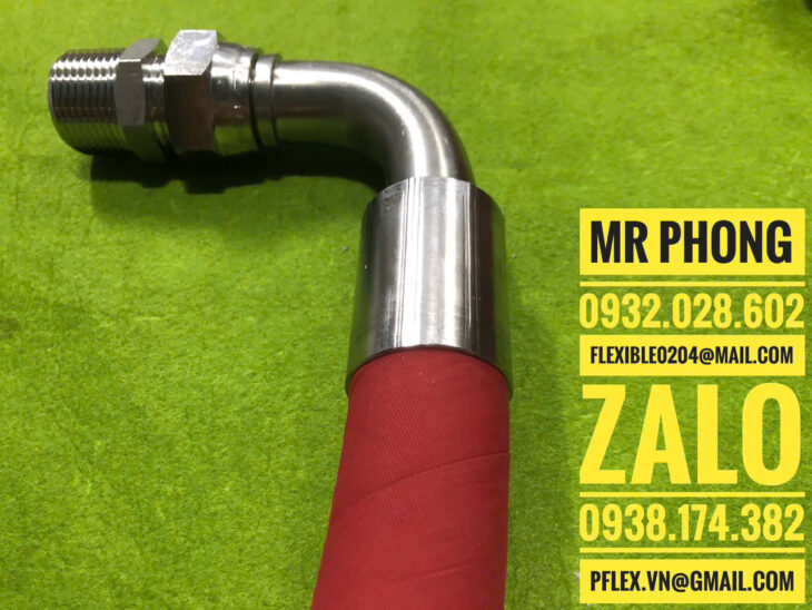 Ống dẫn hơi nóng Steam Hose italy-Ống dẫn hơi nóng- Ống mềm dẫn hơi nóng