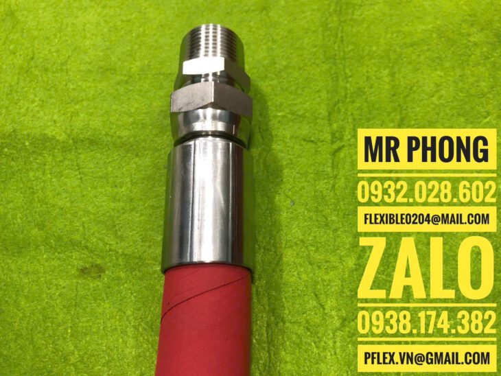 Ống dẫn hơi nóng Steam Hose italy-Ống dẫn hơi nóng- Ống mềm dẫn hơi nóng