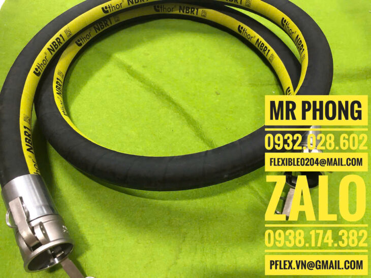 ống mềm cao su hút dầu – ống mềm cao su bơm dầu-ống cao su dẫn dầu kết nối camlock inox