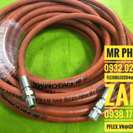 ống mềm cao su chịu nhiệt-ống cao su dẫn hơi nóng italy