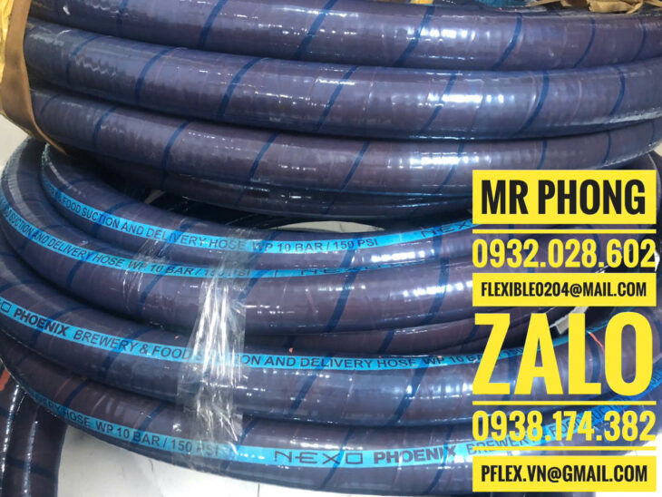 ống mềm thực phẩm chịu nhiệt- ống dẫn thực phẩm chịu nhiệt- ống thực phẩm