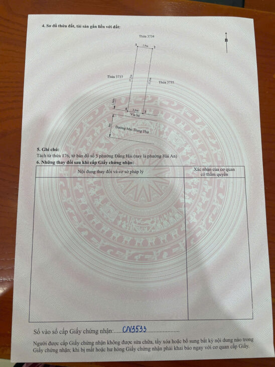 Bán 3 Lô Liền Kề Đất Mặt Đường Mai Trung Thứ – Cạnh TĐC Điểm 3, Đằng Hải, Hải Phòng