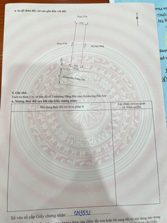 Bán 3 Lô Liền Kề Đất Mặt Đường Mai Trung Thứ – Cạnh TĐC Điểm 3, Đằng Hải, Hải Phòng