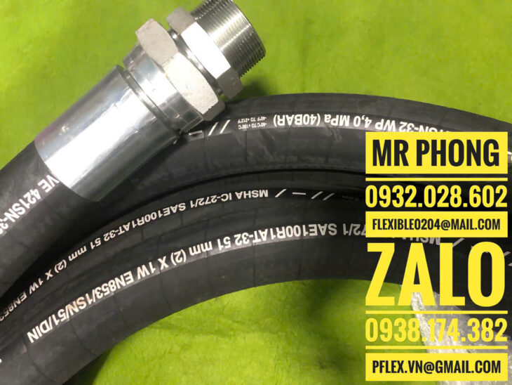 ống mềm thủy lực 1SN-ống thủy lực 2SN-ống tuy ô thủy lực 4SN-dây tuy ô thủy lực 6SH