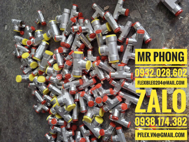 tê ren inox thủy lực – tê ren trong inox thủy lực- tê ren thép thủy lực-tê ren ngoài thủy lực